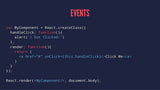 React